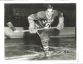 Fred Glover Autographed 8.5x11 Paper Photo Cleveland Barons SKU #258165