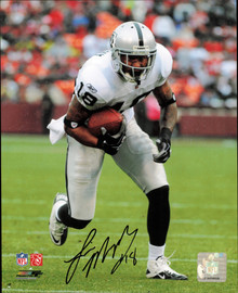 Louis Murphy Autographed 8x10 Photos (14 Count Lot) Oakland Raiders SKU #258176