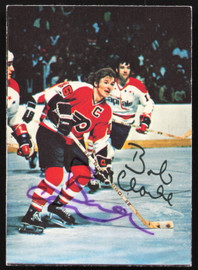 Bobby Clarke Autographed 1977-78 Glossy O-Pee-Chee Card #3 Philadelphia Flyers SKU #258447