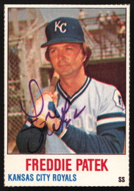 Freddie Patek Autographed 1978 Hostess Card #48 Kansas City Royals SKU #258730