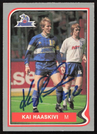 Kai Haaskivi Autographed 1987 Pacific Card #35 Cleveland Force SKU #259058