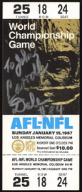 Carroll Dale Autographed Super Bowl I Replica Ticket (1967) Green Bay Packers "To John" SKU #259070