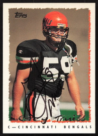 Greg Truitt Autographed 1995 Topps Card #149 Cincinnati Bengals SKU #259398