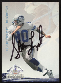 Steve Largent Autographed 1994 Ted Williams Card #56 Seattle Seahawks SKU #259456