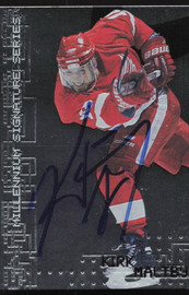 Kirk Maltby Autographed 1999-00 In The Game Card #93 Detroit Red Wings SKU #259676