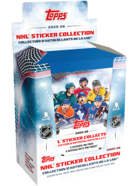 2025-26 Topps NHL Sticker Collection Hockey Box Stock #260087