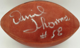 Derrick Thomas Autographed Official NFL Leather Game Football Kansas City Chiefs JSA #XX99561