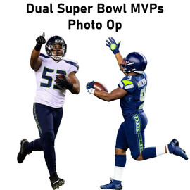 Dual Super Bowl MVPs - Photo Op Ticket