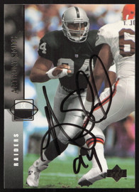 Anthony Smith Autographed 1994 Upper Deck Card #254 Los Angeles Raiders SKU #260252