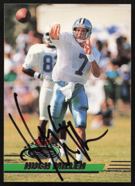 Hugh Millen Autographed 1993 Stadium Club Card #422 Dallas Cowboys SKU #261023