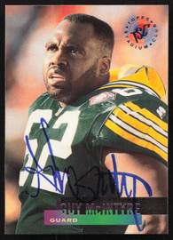 Guy McIntyre Autographed 1995 Stadium Club Card #88 Green Bay Packers SKU #261126