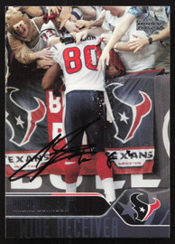 Andre Johnson Autographed 2004 Upper Deck Card #82 Houston Texans SKU #260555