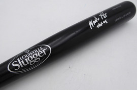 Wade Boggs Autographed Louisville Slugger Pro Stock Bat Boston Red Sox, New York Yankees "HOF 05" Beckett BAS QR #4W016556