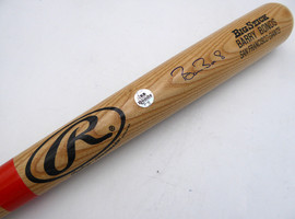 Barry Bonds Autographed Rawlings Adirondack Bat San Francisco Giants Beckett BAS QR #BW06402