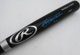 Vladimir Guerrero Jr. Autographed Rawlings Bat Toronto Blue Jays Beckett BAS #BB79565