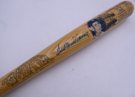 Ted Williams Autographed Cooperstown Bat Boston Red Sox JSA #ZZ67867