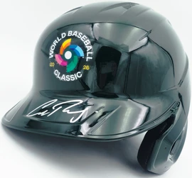 Cal Raleigh Autographed Team USA Green 2026 WBC Logo Full Size Mach Pro Replica Batting Helmet Fanatics & MLB Holo Stock #261840