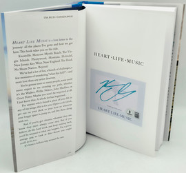 Kenny Chesney Autographed Heart, Life, Music Book Beckett BAS QR Stock #261815