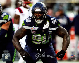 Jarran Reed Autographed 8x10 Photo Seattle Seahawks MCS Holo Stock #262436