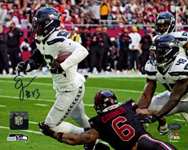 Ernest Jones IV Autographed 8x10 Photo Seattle Seahawks MCS Holo Stock #262537