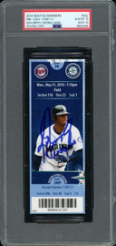 Ken Griffey Jr. Autographed Last Game Ticket 5/31/2010 Seattle Mariners PSA 10 Auto Grade Gem Mint 10 "Last Game" PSA/DNA #68034443