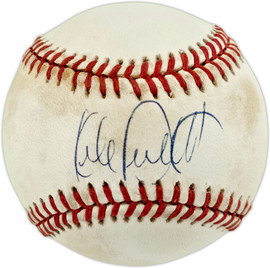 Kirby Puckett Autographed Official AL Baseball Minnesota Twins Beckett BAS #AE85112