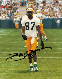 Robert Brooks Autographed 8x10 Photo Green Bay Packers SKU #263508