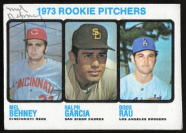 Mel Behney Autographed 1973 Topps Rookie Card #602 Cincinnati Reds SKU #264408