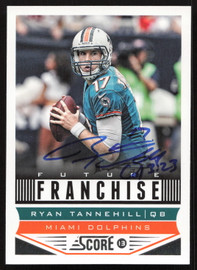 Ryan Tannehill Autographed 2013 Score Card #315 Miami Dolphins SKU #265401