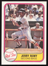 Jerry Remy Autographed 1981 Fleer Card #238 Boston Red Sox SKU #265081