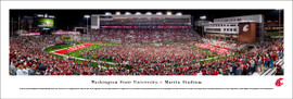 Unsigned Washington State Cougars Panoramic Photo Field Storm vs. Oregon Ducks Stock #265527