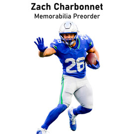 Zach Charbonnet - Memorabilia Preorder