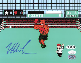 Mike Tyson Autographed 8x10 Photo Punch-Out!! JSA #WB657962