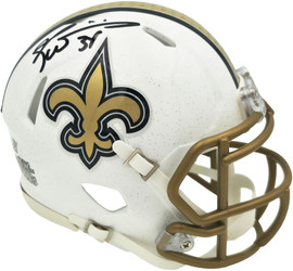 Ricky Williams Autographed New Orleans Saints 2025 Alternate White Speed Mini Helmet JSA Stock #265672