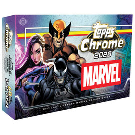 2026 Topps Chrome Marvel Comics Hobby Box