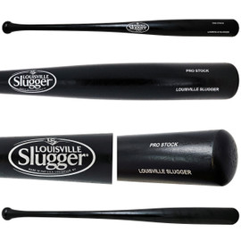 Unsigned Ash Black Louisville Slugger Pro Stock Baseball Bat Stock #266076