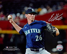 Emerson Hancock Autographed 8x10 Photo Seattle Mariners MCS Holo Stock #266055