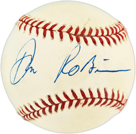 Don Robinson Autographed Official AL Baseball Pittsburgh Pirates, San Francisco Giants Beckett BAS QR #BX67669