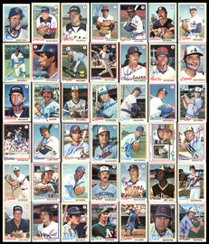 276 Count Lot of Autographed 1978 Topps Baseball Cards (All Different) SKU #266577