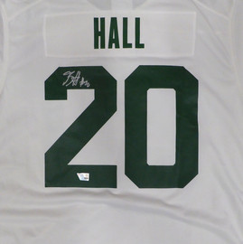 New York Jets Breece Hall Autographed White Nike Jersey Fanatics Holo #NB38150143