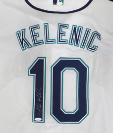 Seattle Mariners Jarred Kelenic Autographed White Jersey JSA #WIT032770