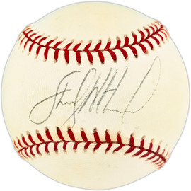 Sterling Hitchcock Autographed Official NL Baseball New York Yankees & Seattle Mariners SKU #266817