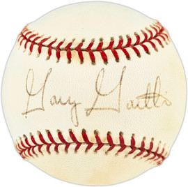 Gary Gaetti Autographed Official NL Baseball St. Louis Cardinals & Minnesota Twins SKU #266819