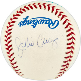 Julio Cruz Autographed Official AL Baseball Seattle Mariners & Chicago White Sox SKU #266828