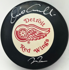 Dino Ciccarelli Autographed Official Detroit Red Wings Logo Hockey Puck SKU #266840