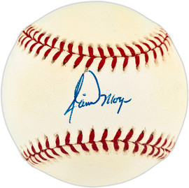 Jamie Moyer Autographed Official AL Baseball Seattle Mariners MCS Holo #102002