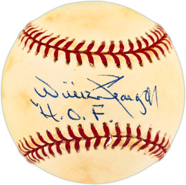 Willie Stargell Autographed Official NL Baseball Pittsburgh Pirates "H.O.F." JSA #CM60604