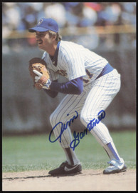 Jim Gantner Autographed Mr. Z's 5x7 Photo Milwaukee Brewers SKU #267036