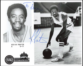Kevin Porter Autographed Team Issued 1979 All-Star Game 8x10 Photo Detroit Pistons "To Roger" SKU #266941