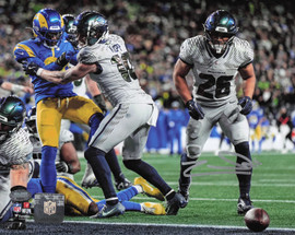 Zach Charbonnet Autographed 8x10 Photo Seattle Seahawks MCS Holo #103002